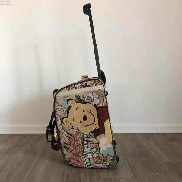winnie the pooh rolling suitcase